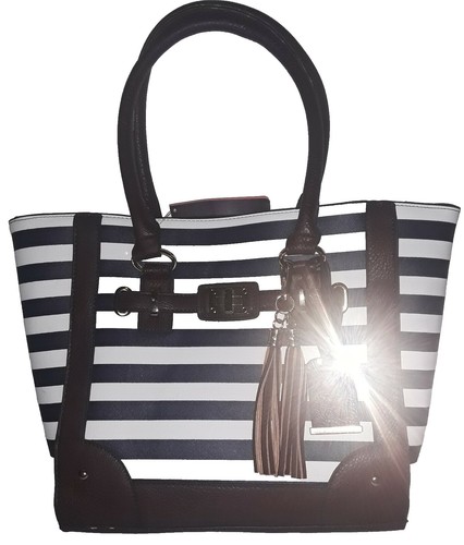 Bulldog Tote Purse (Navy)